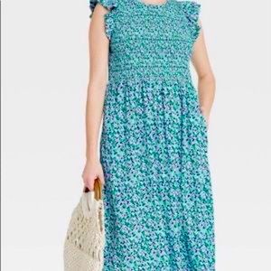 A New Day Short Sleeve Maxi Dress Plus Size 4x